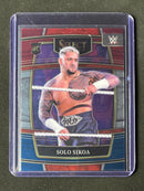 2022 Panini Select WWE Solo Sikoa Concourse Red & Blue