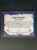 2020 Topps Chrome WWE Braun Strowman Refractor
