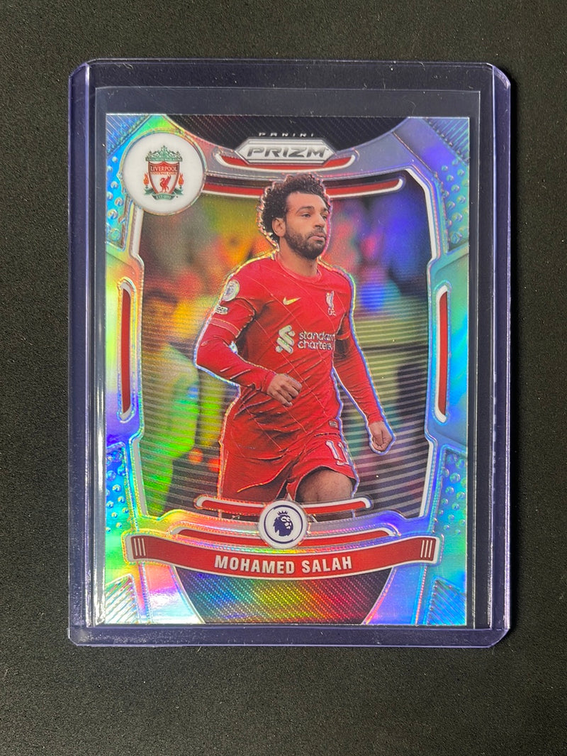 2021-22 Prizm Premier League Mohamed Salah Silver