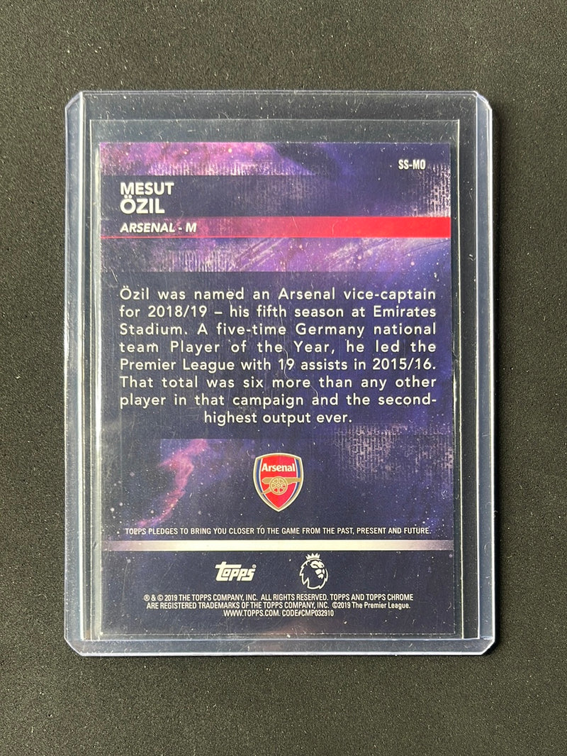 2018-19 Topps Chrome Premier League Mesut Ozil Superstar Sensations