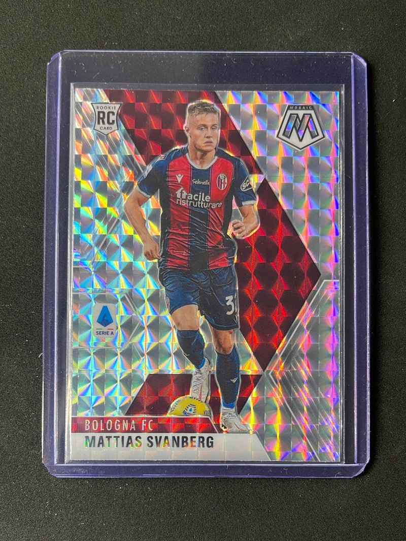 2020-21 Panini Mosaic Serie A Mattias Svanberg Mosaic