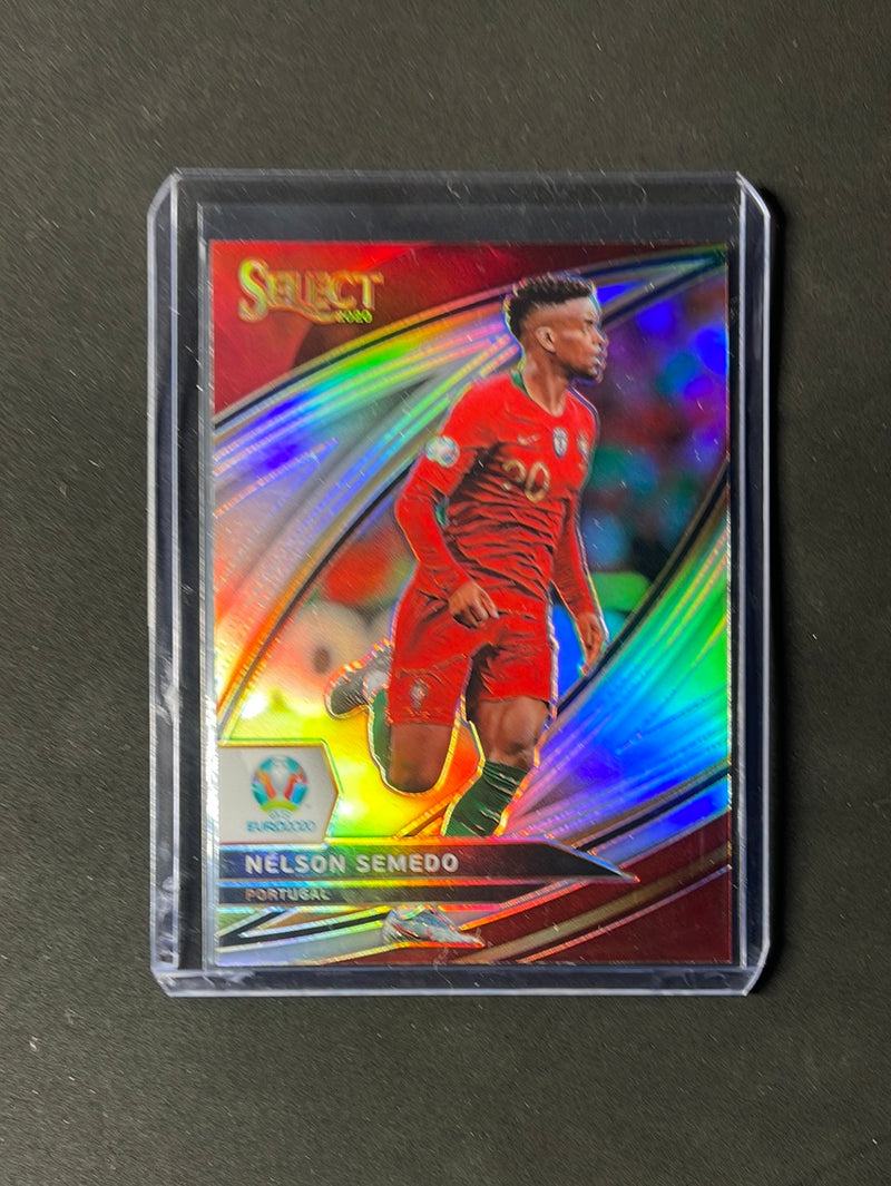 2020 Panini Select UEFA Euro Soccer Nelson Semedo Field Level Silver