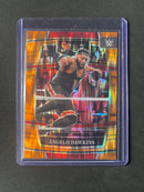 2022 Panini Select WWE Angelo Dawkins Concourse Orange Flash