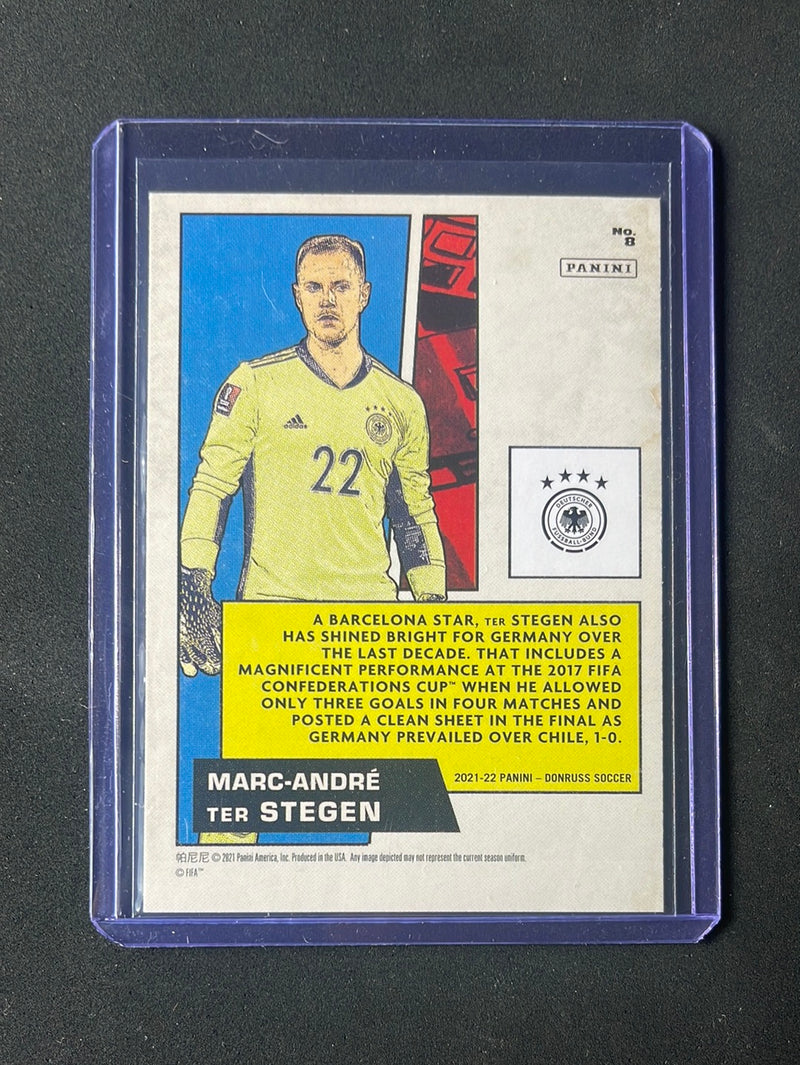 2021-22 Panini Donruss Road To Qatar Marc-Andre Ter Stegen Net Marvels