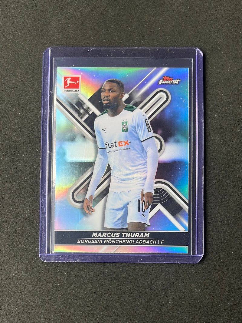 2021-22 Topps Finest Bundesliga Marcus Thuram Refractor