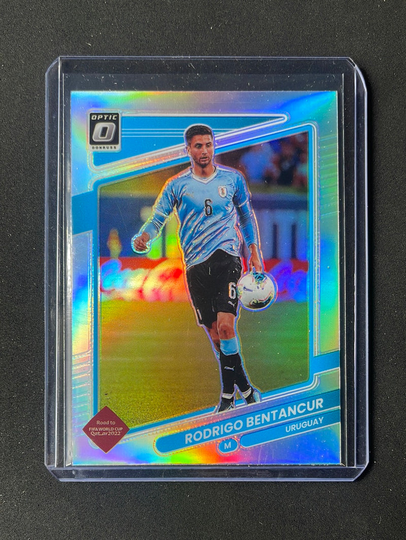 2021-22 Panini Donruss Road To Qatar Rodrigo Bentancur Optic Silver