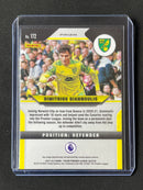 2021-22 Prizm Premier League Dimitrios Giannoulis Blue/Yellow/Green Choice Prizm