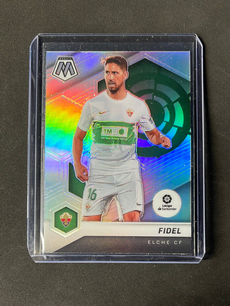 2021-22 Panini Mosaic La Liga Fidel Silver