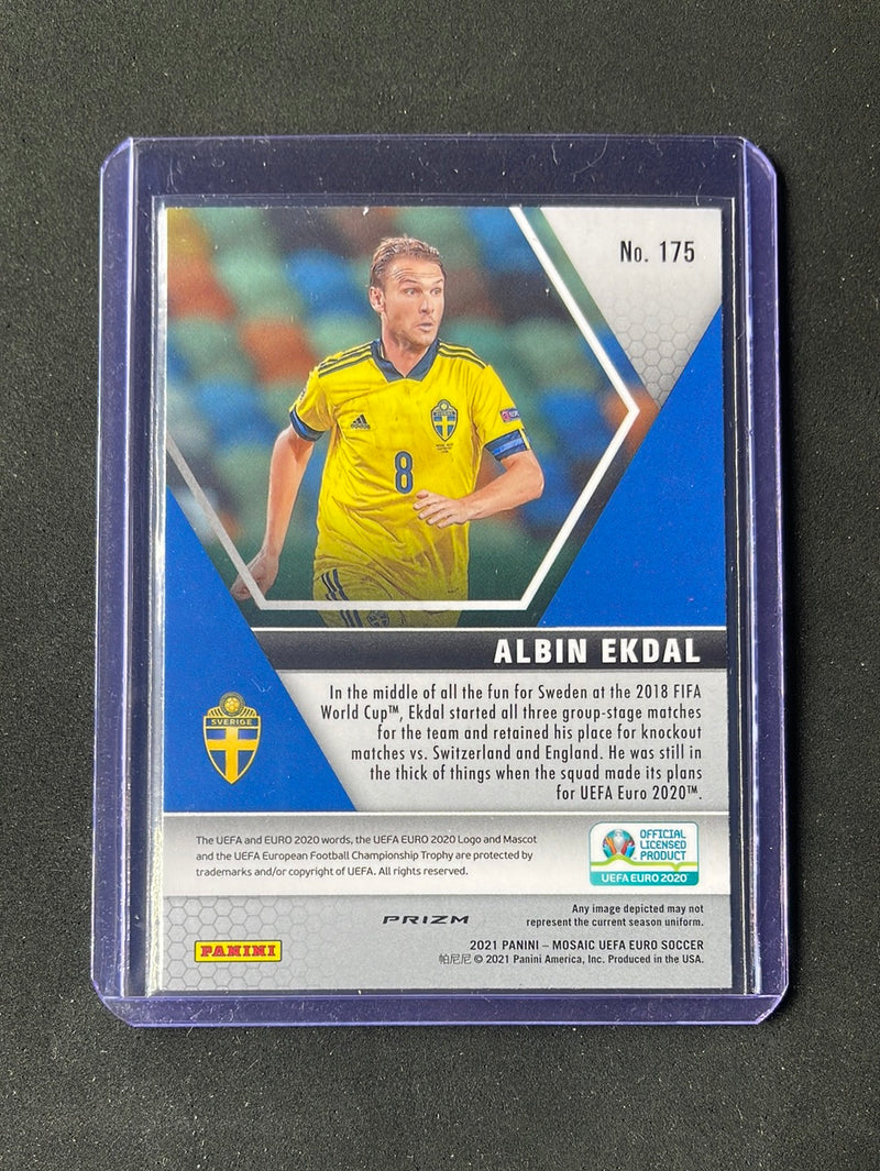 2020-21 Panini Mosaic Euro Albin Ekdal Mosaic