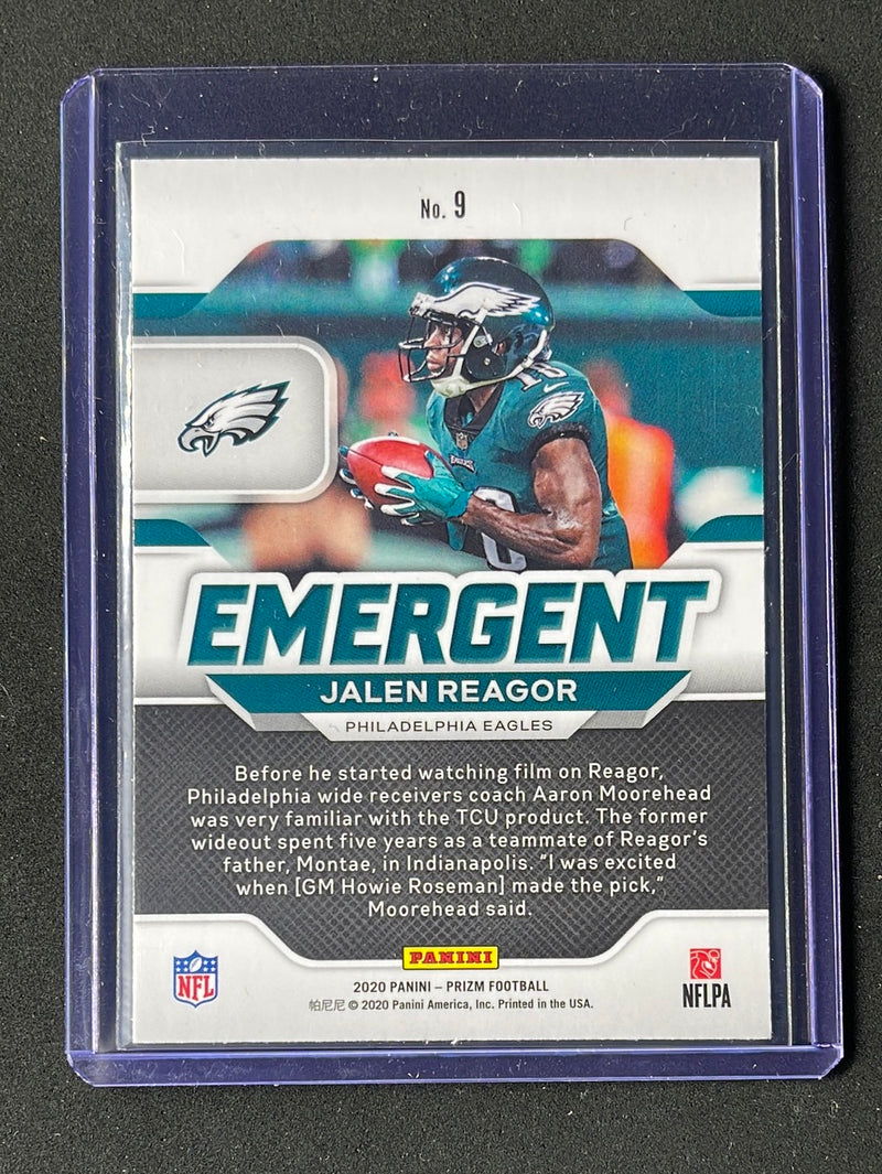 2020 Panini Prizm Football Jalen Reagor Emergent