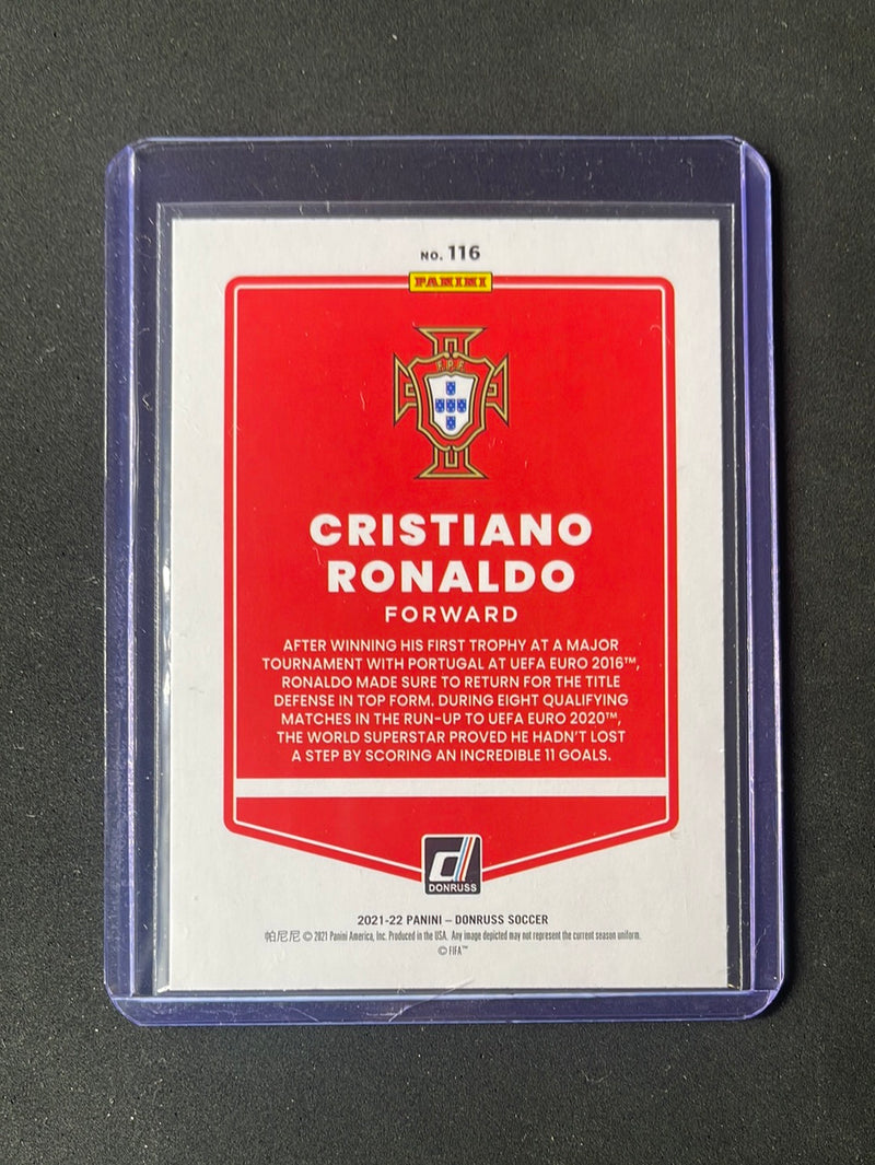 2021-22 Panini Donruss Road To Qatar Cristiano Ronaldo