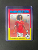 2021-22 Topps UEFA Champions League Hannibal Mejbri 1975-76 Topps Footballers
