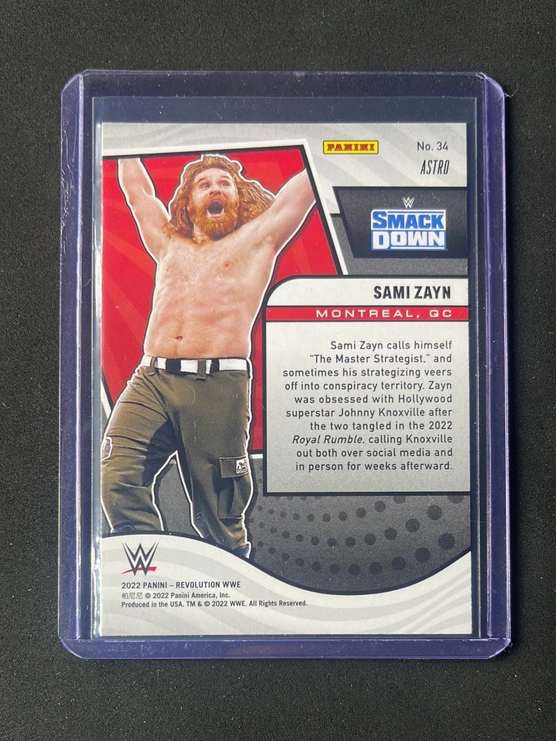 2022 Revolution WWE Sami Zayn Astro