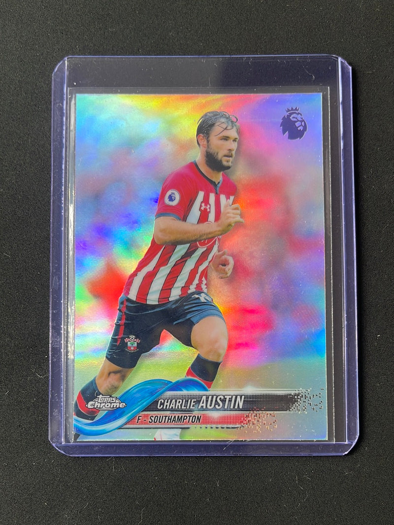 2018-19 Topps Chrome Premier League Charlie Austin Refractor