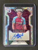 2021-22 Prizm Premier League James Tarkowski Signatures Autograph Choice S-JTA