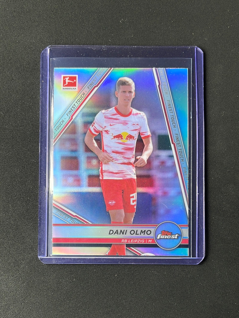 2021-22 Topps Finest Bundesliga Dani Olmo Finest Touch