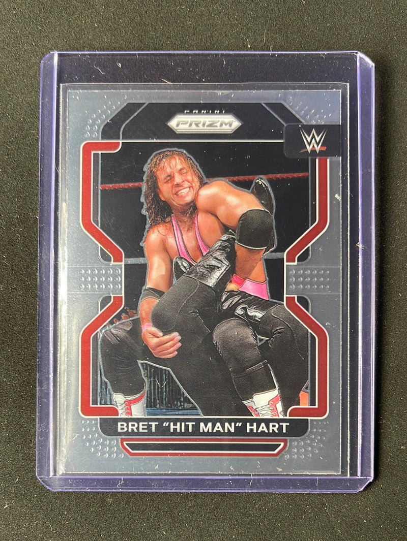 2022 Prizm WWE Bret "Hit Man" Hart