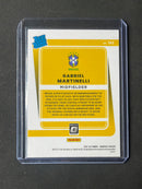 2021-22 Panini Donruss Road To Qatar Gabriel Martinelli Optic