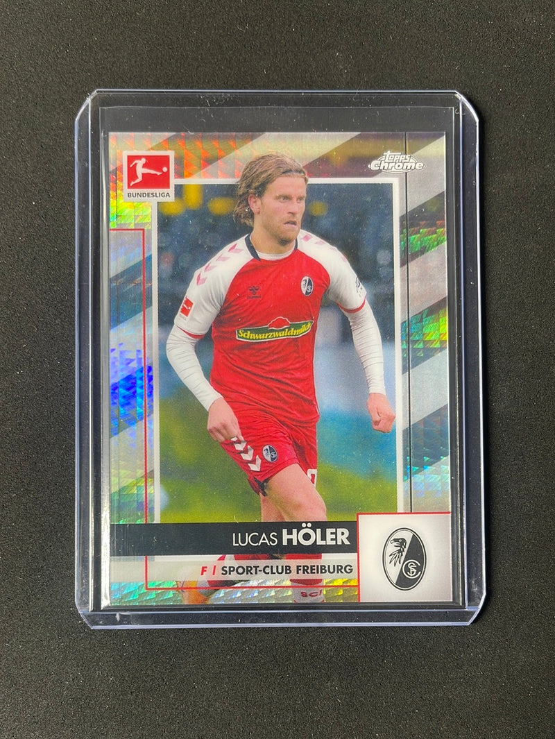 2020-21 Topps Chrome Bundesliga Lucas Holer Prism Refractor 104/199