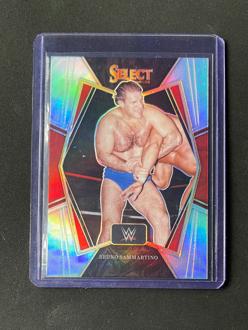 2022 Panini Select WWE Bruno Sammartino Premier Level Silver