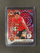 2021-22 Panini Mosaic La Liga Kang-In Lee Red Mosaic
