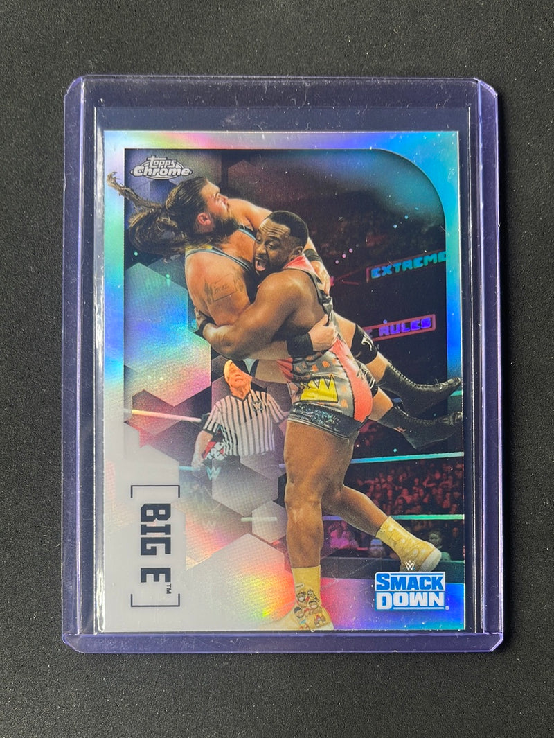 2020 Topps Chrome WWE Big E Refractor