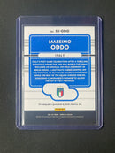 2021-22 Panini Donruss Road To Qatar Massimo Oddo Signature Series Blue 21/49