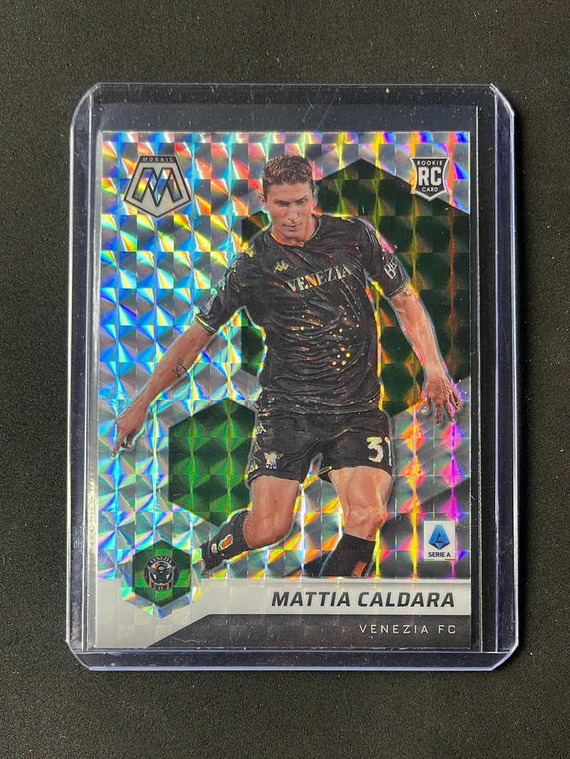 2021-22 Panini Mosaic Serie A Mattia Caldara Mosaic