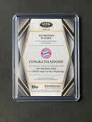 2021-22 Topps Tier One Bundesliga Soccer Alphonso Davies Tier One Relics 17/127