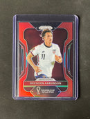 2022 Panini Prizm FIFA World Cup Qatar Brenden Aaronson Red Prizm 392/399