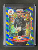 2021-22 Prizm Premier League Alisson Blue/Yellow/Green Choice Prizm
