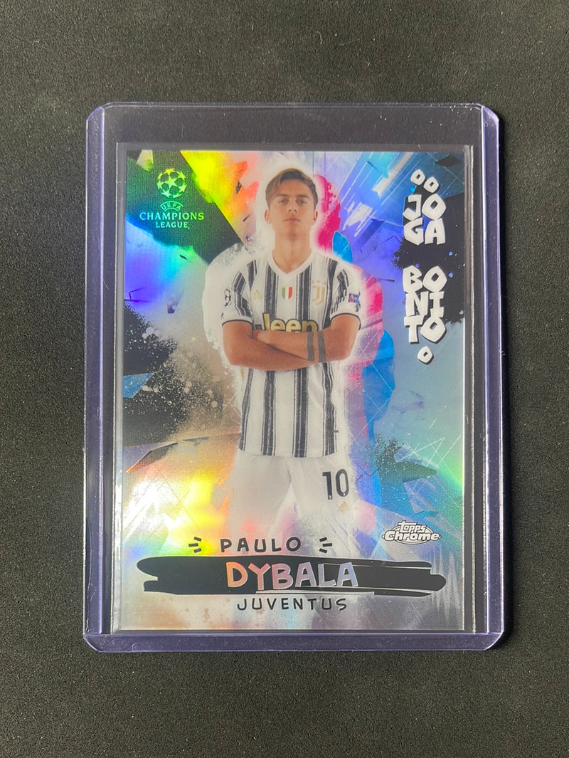 2020-21 Topps Chrome UEFA Champions League Paulo Dybala Joga Bonito