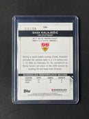 2021-22 Topps Finest Bundesliga Sasa kalajdzic Purple Wave Refractor 222/250