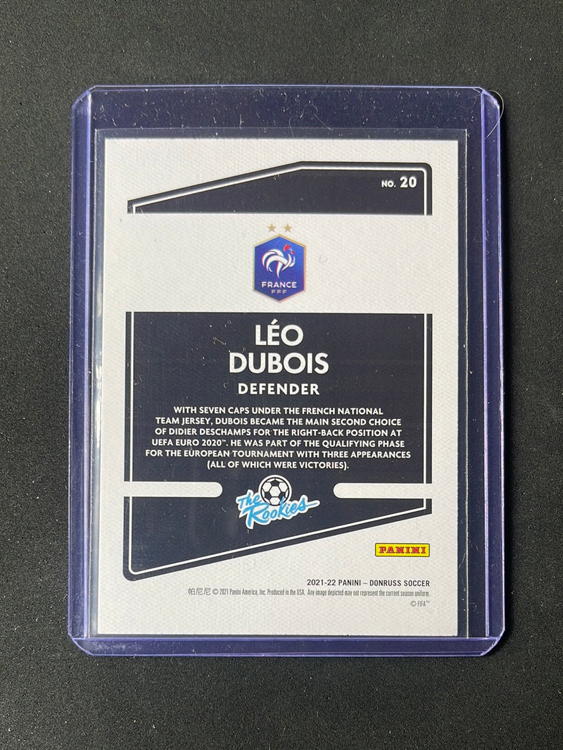 2021-22 Panini Donruss Road To Qatar Leo Dubois The Rookies