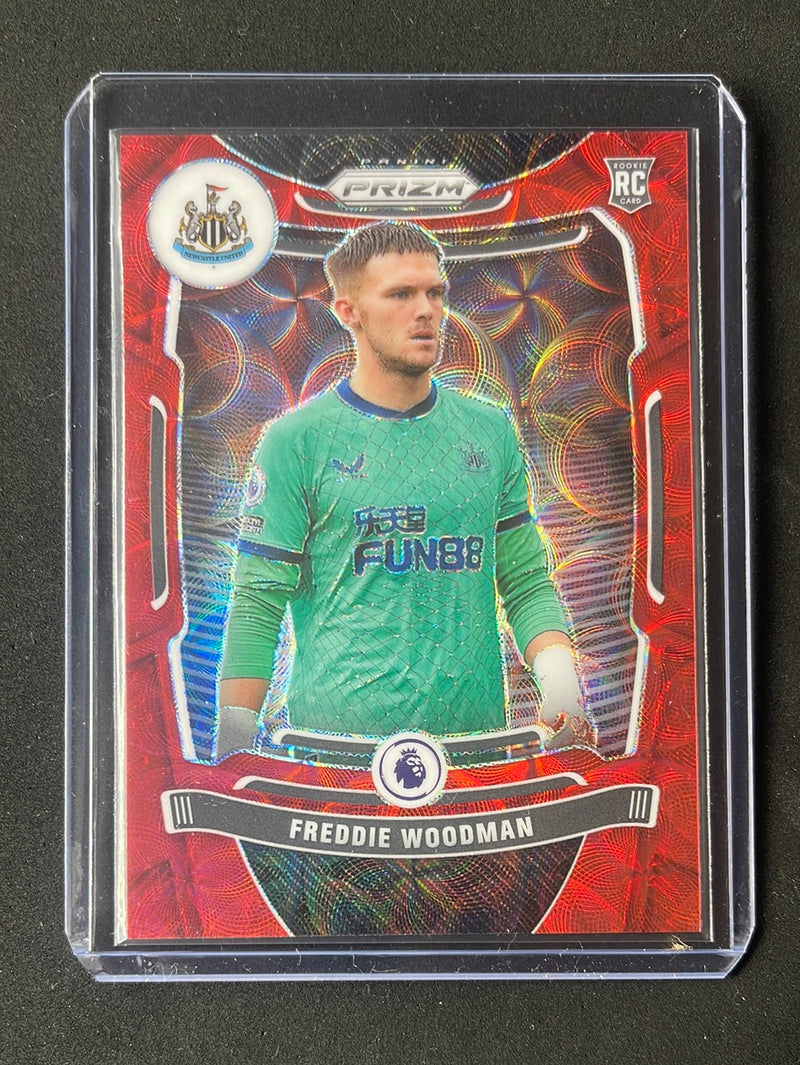 2021-22 Prizm Premier League Freddie Woodman Red Choice Prizm 1/29