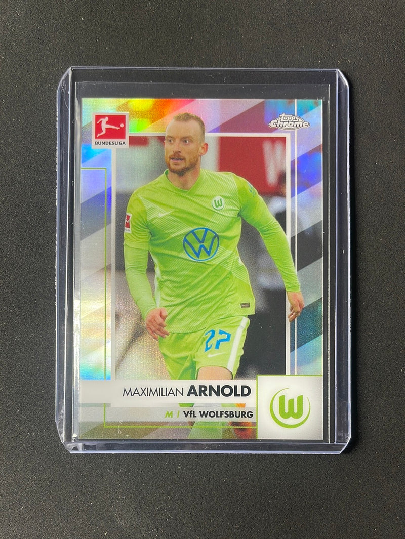 2020-21 Topps Chrome Bundesliga Maximilian Arnold Refractor