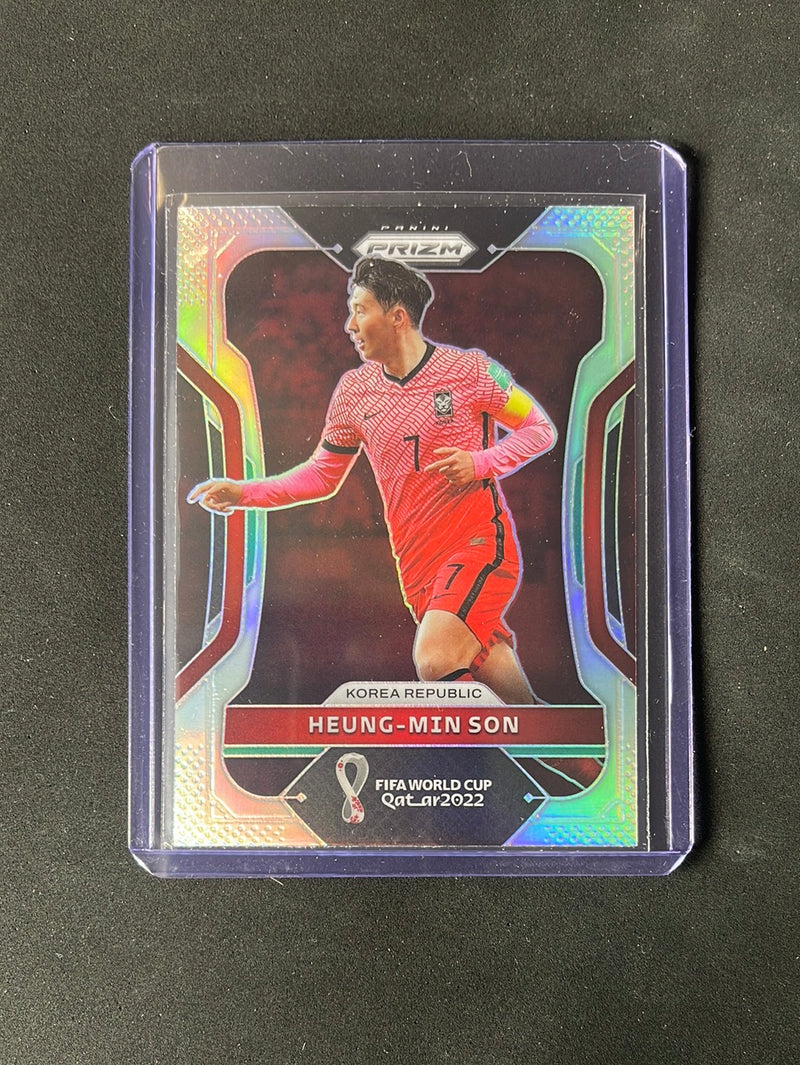 2022 Panini Prizm FIFA World Cup Qatar Heung-Min Son Silver Prizm