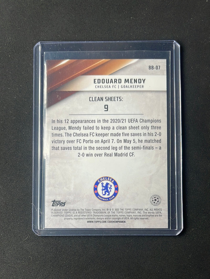 2021-22 Topps UEFA Champions League Edouard Mendy Best Of The Best