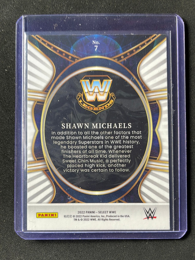 2022 Panini Select WWE Shawn Michaels Phenomenon