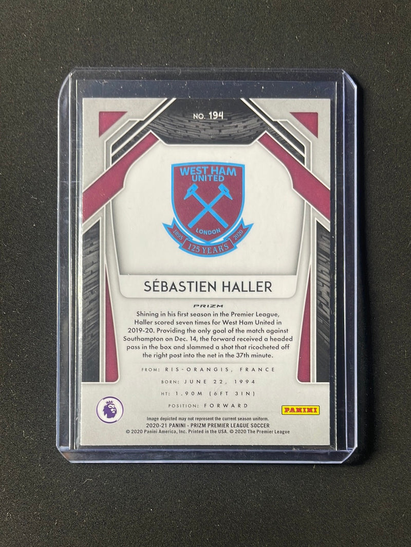 2020-21 Panini Prizm Premier League Sebastien Haller Breakaway Prizm