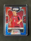 2018 Panini Prizm World Cup Joao Moutinho Red/Blue Wave Prizm