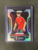 2022 Panini Prizm FIFA World Cup Qatar Carlos Soler Silver Prizm