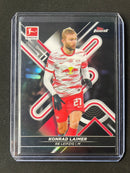 2021-22 Topps Finest Bundesliga Konrad Laimer Black Refractor 135/199
