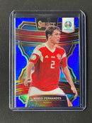 2020 Panini Select UEFA Euro Soccer Mario Fernandes Terrace Blue Prizm 121/225