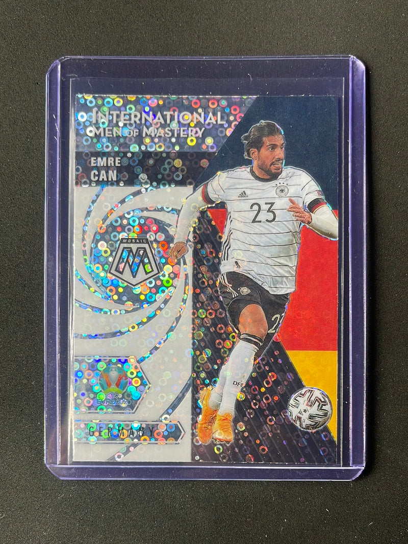 2020-21 Panini Mosaic Euro Emre Can International Men Of Mastery Circles