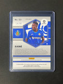 2021-22 Panini Mosaic La Liga Djene Blue Mosaic 14/99