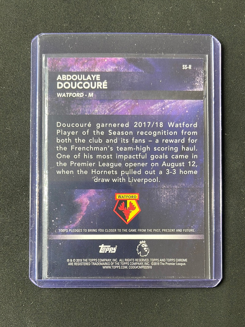 2018-19 Topps Chrome Premier League Abdoulaye Doucoure Superstar Sensations