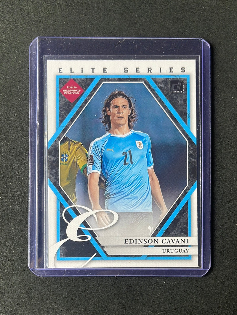 2021-22 Panini Donruss Road To Qatar Edinson Cavani Elite Series