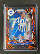 2021-22 Prizm Premier League Enock Mwepu Tiger Stripe Prizm