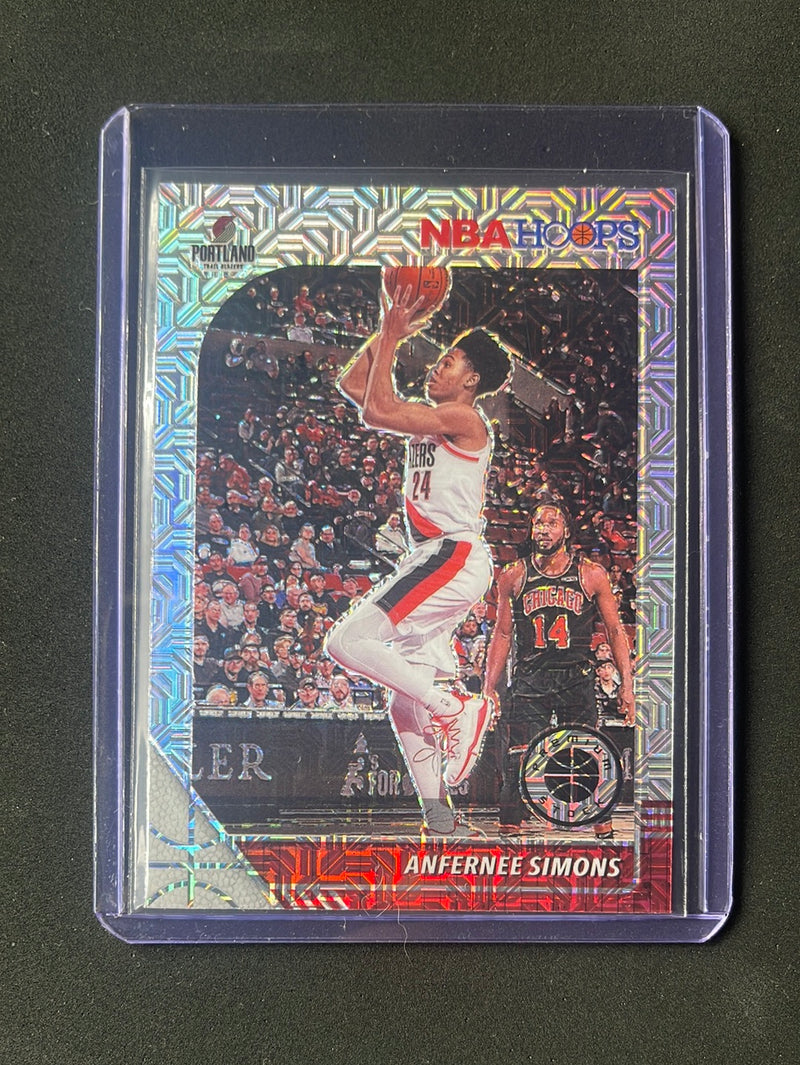 2019-20 Hoops Premium Anfernee Simons Mojo